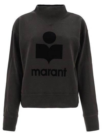 Shop Isabel Marant Étoile "moby" Sweatshirt In Black
