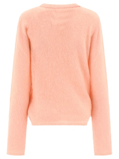 Shop Marni "fuzzy Wuzzy Mohair" Sweater In Pink