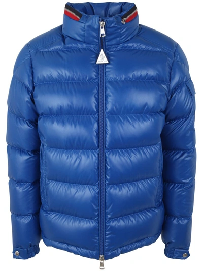 Shop Moncler Bourne Jacket Clothing In Blue