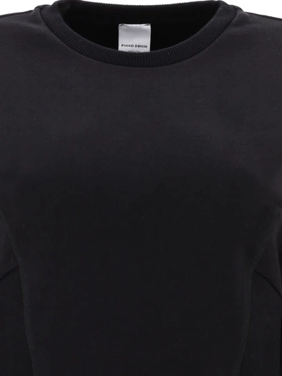 Shop Pinko "sereno" Sweatshirt In Black