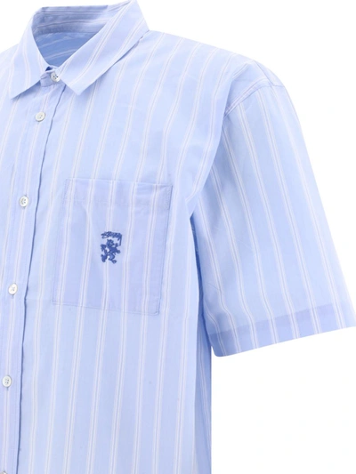 Shop Stussy Stüssy Striped Shirt In Blue