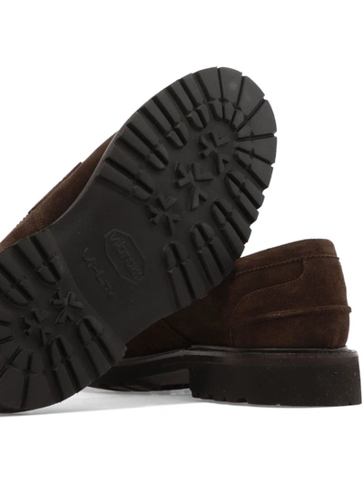Shop Tricker's "eva" Loafers In Brown