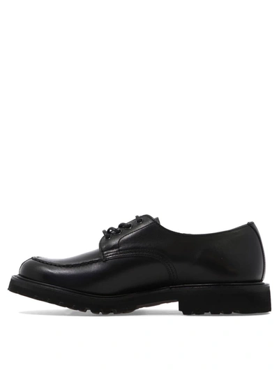 Shop Tricker's "kilsby" Lace-up In Black