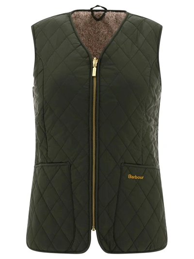 Shop Barbour "markenfield Liner" Vest Jacket In Green
