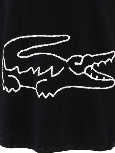 Shop Comme Des Garçons "lacoste X " Sweater In Black