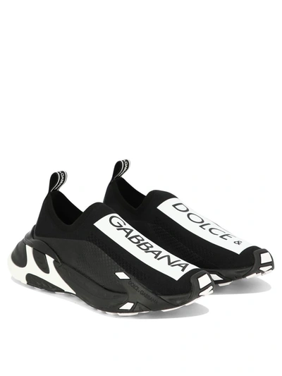 Shop Dolce & Gabbana "fast" Sneakers In Black
