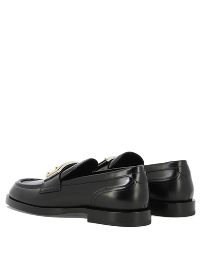 Shop Dolce & Gabbana "sport" Loafers In Black