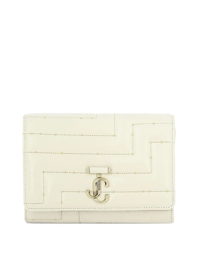 Shop Jimmy Choo "varenne" Clutch In White