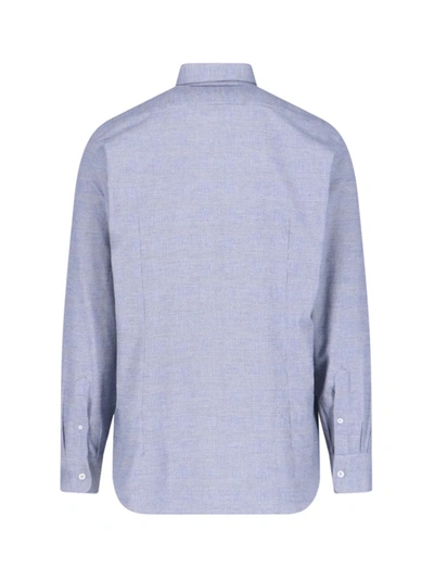 Shop Laboratorio Del Carmine Shirts In Blue