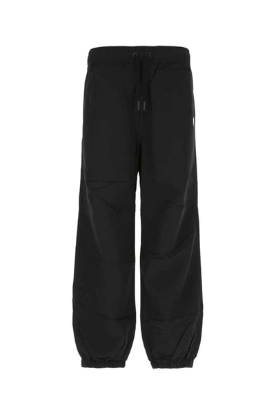 Shop Marcelo Burlon County Of Milan Pants In Black