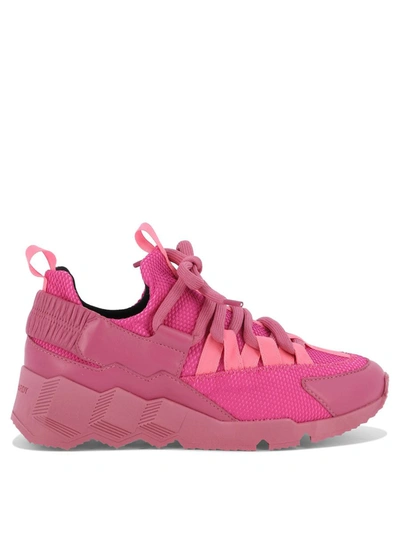 Shop Pierre Hardy "trek Comet" Sneakers In Fuchsia