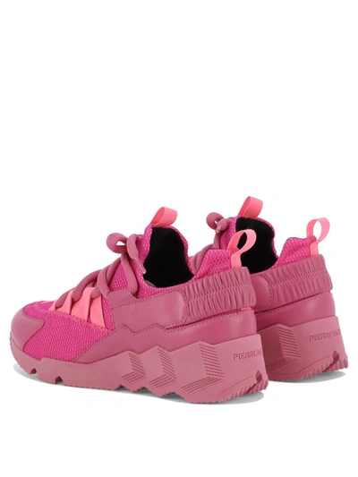 Shop Pierre Hardy "trek Comet" Sneakers In Fuchsia