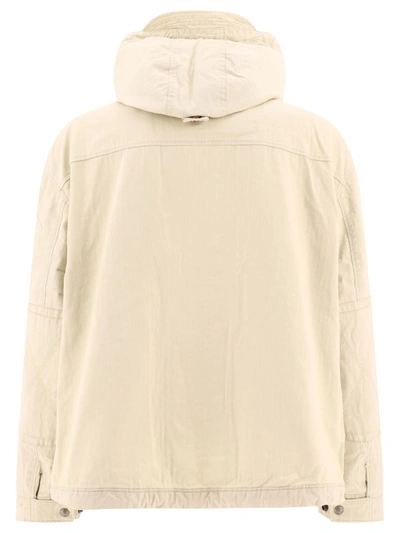 Shop Polo Ralph Lauren Multi-pocket Jacket In Beige