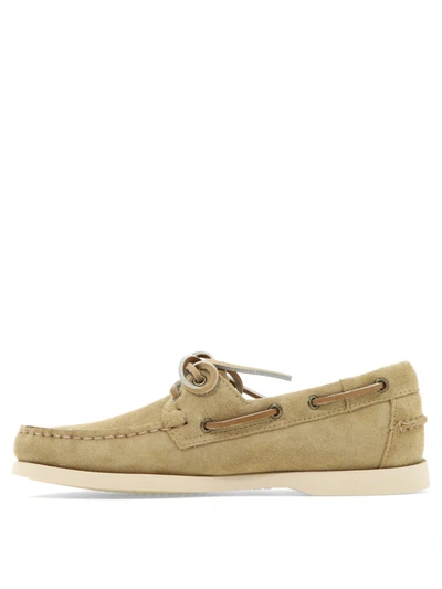 Shop Sebago "portland Flesh Out" Loafers In Beige