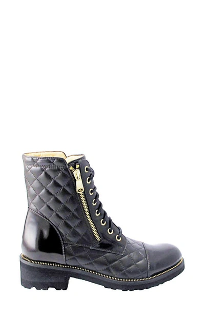 Shop Ron White Tiffany Combat Boot In Chocolate