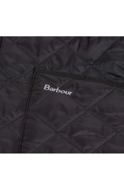 Shop Barbour Kids' Liddesdale Quilted Jacket In Black