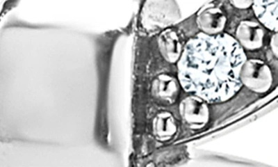 Lagos Sterling Silver Ceramic Caviar & Diamond Circle Bracelet In Marine