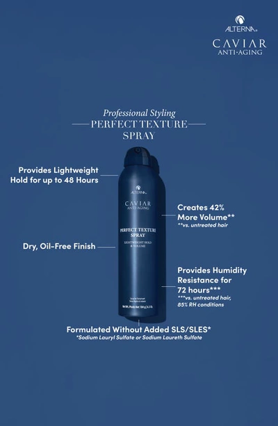 Alterna Caviar Anti-aging Perfect Texture Spray 6.5 Oz.