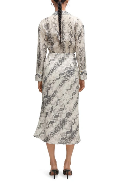 Mango Robe In Off White