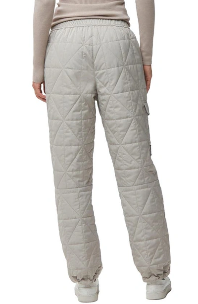 Shop Alp N Rock Cora Water Repellent Quilted Pants In Stone