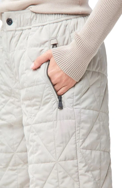 Shop Alp N Rock Cora Water Repellent Quilted Pants In Stone