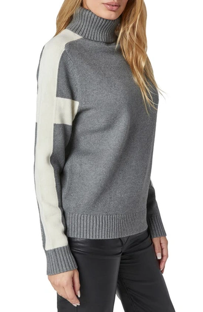Shop Alp N Rock Killian Turtleneck Sweater In Heather Grey
