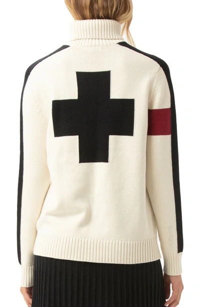 Alp N Rock Killian Ii Turtleneck Sweater In Ivory