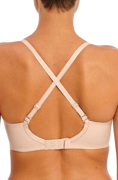 Shop Freya Undetected Underwire Convertible T-shirt Bra In Natural Beige