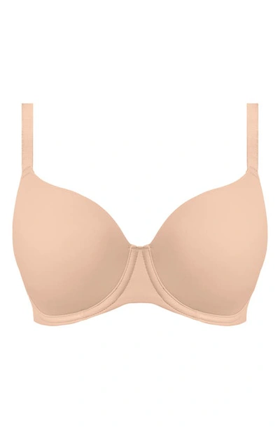 Shop Freya Undetected Underwire Convertible T-shirt Bra In Natural Beige