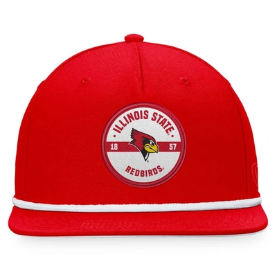 Shop Top Of The World Red Illinois State Redbirds Bank Hat