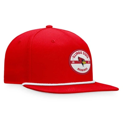 Shop Top Of The World Red Illinois State Redbirds Bank Hat