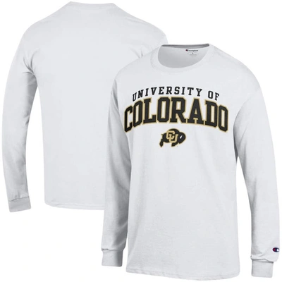 Shop Champion White Colorado Buffaloes Property Of Long Sleeve T-shirt