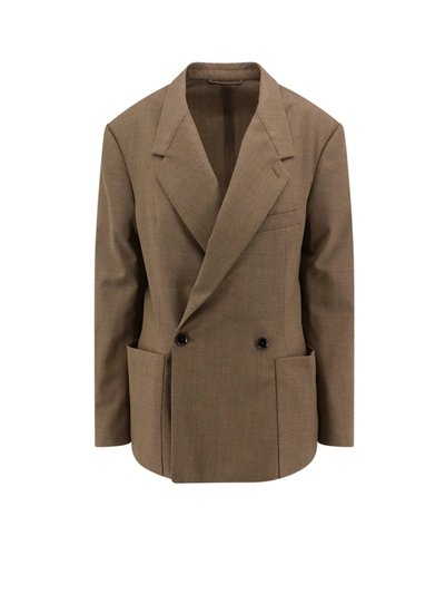 Shop Lemaire Tailored Wool Blend Blazer