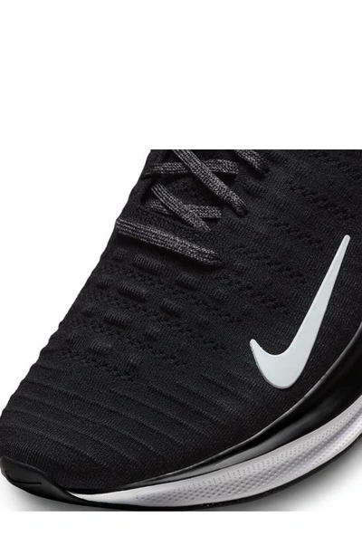 Shop Nike Infinityrn 4 Running Shoe In Black/ White