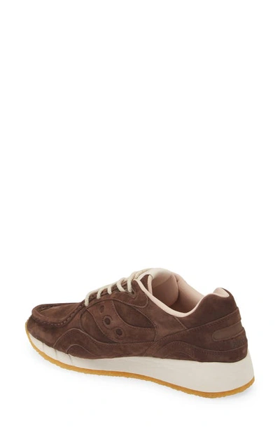 Saucony Shadow 6000 Moc Toe Sneaker In Brown