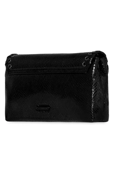 Shop Rebecca Minkoff Whip Envelope Flap Clutch In Black