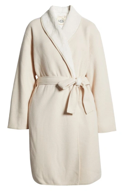 Shop Ugg Anabella Reversible Robe In Antique