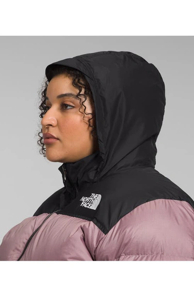 Shop The North Face 1996 Retro Nuptse® 700 Fill Power Down Packable Jacket In Fawn Grey/ Tnf Black