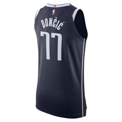 Shop Jordan Brand Luka Dončić Navy Dallas Mavericks Authentic Player Jersey