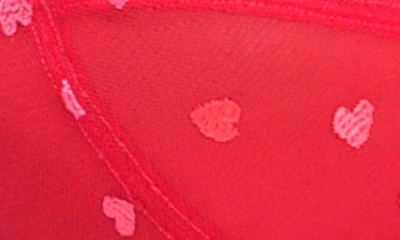 Shop Elomi Sachi Underwire Strappy Plunge Bra In Red Confetti