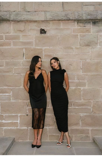 Shop Wayf X Jourdan Sloane Kate Lace Camisole In Black