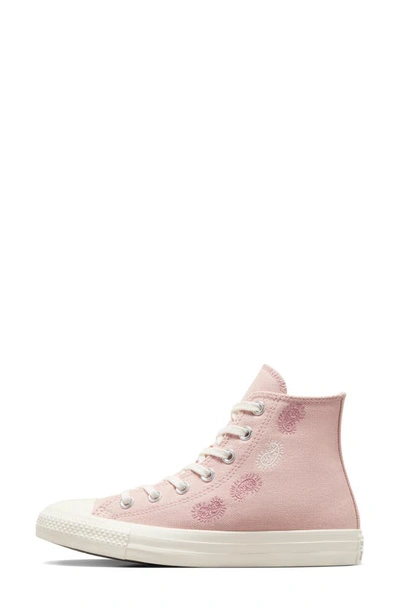 Shop Converse Chuck Taylor® All Star® Lift High Top Platform Sneaker In Pink Sage/ Egret/ Flamingo