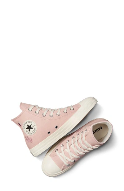 Shop Converse Chuck Taylor® All Star® Lift High Top Platform Sneaker In Pink Sage/ Egret/ Flamingo