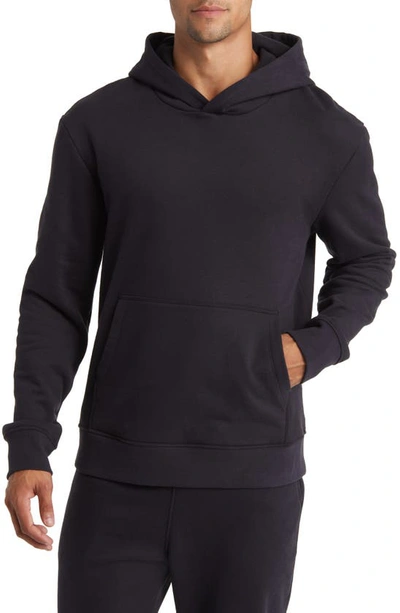 Shop Beyond Yoga Every Body Cotton Blend Hoodie In Black