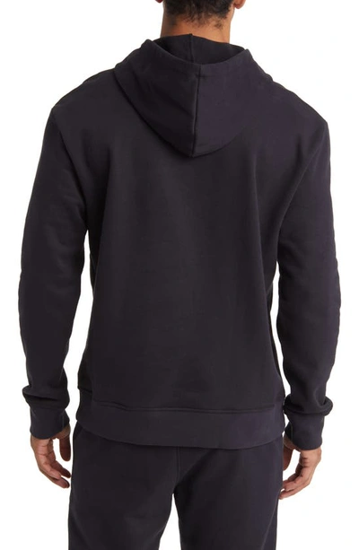Shop Beyond Yoga Every Body Cotton Blend Hoodie In Black