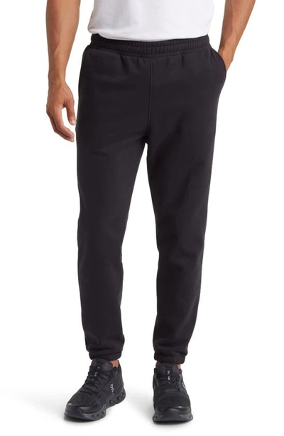 Shop Beyond Yoga Fresh Cut Cotton Blend Sweatpants In Black