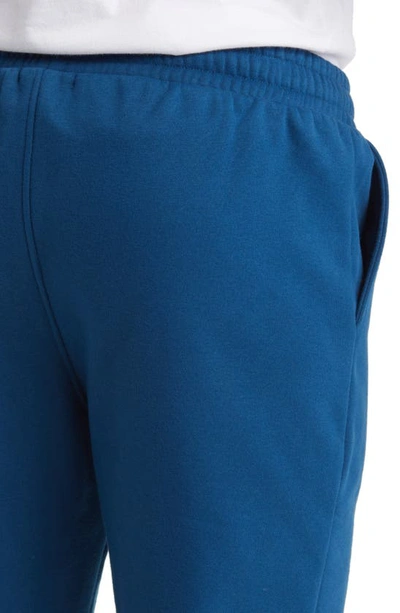 Shop Beyond Yoga Fresh Cut Cotton Blend Sweatpants In Blue Gem