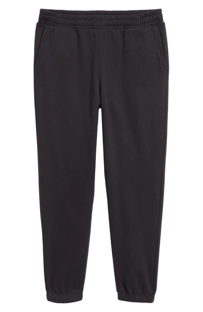 Shop Beyond Yoga Fresh Cut Cotton Blend Sweatpants In Black