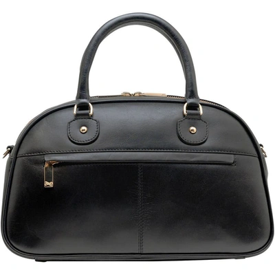 Shop Lusso Los Angeles Dodgers Rhetta Bowler Bag In Black