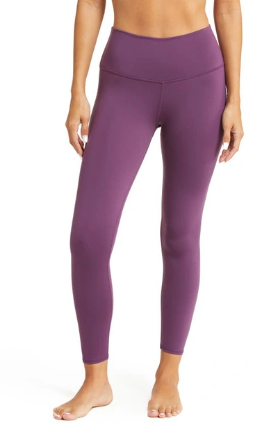 Alo Yoga Airbrush High-rise Slim-leg Stretch-woven legging in Purple